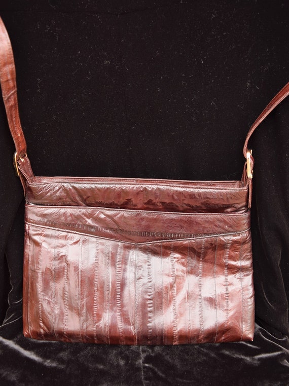 Vintage purse oxblood burgundy leather purse Sunco