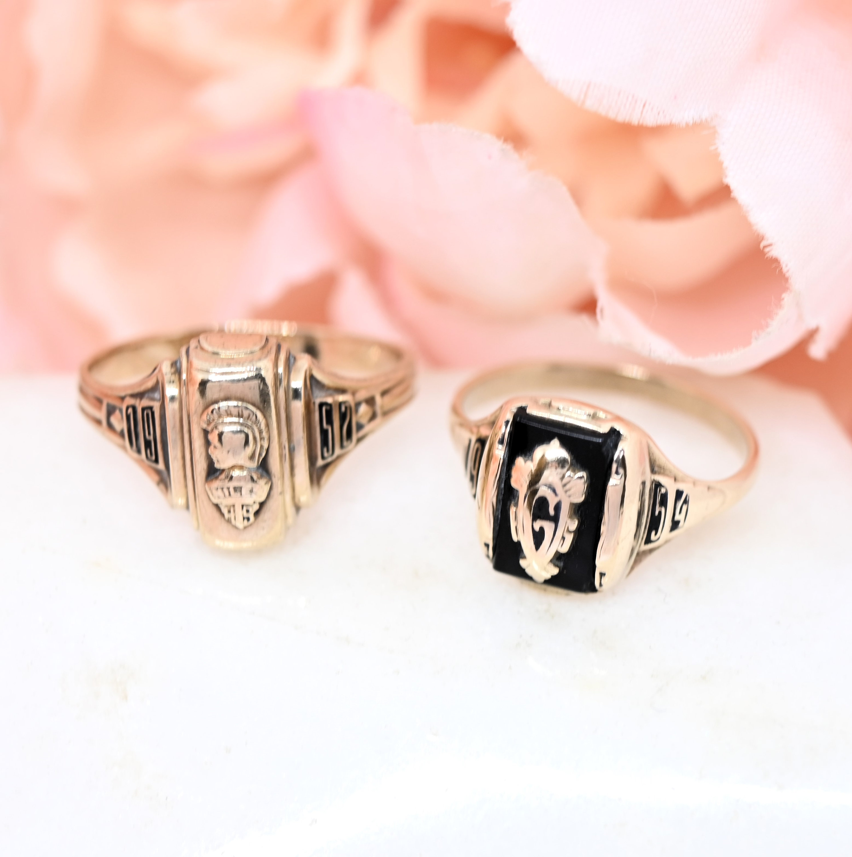 1954 Class Ring in 10k Gold Size 6.5 by Josten G Initial 1954 Class Ring in 10k Gold Size 6.5 by Josten G Initial
