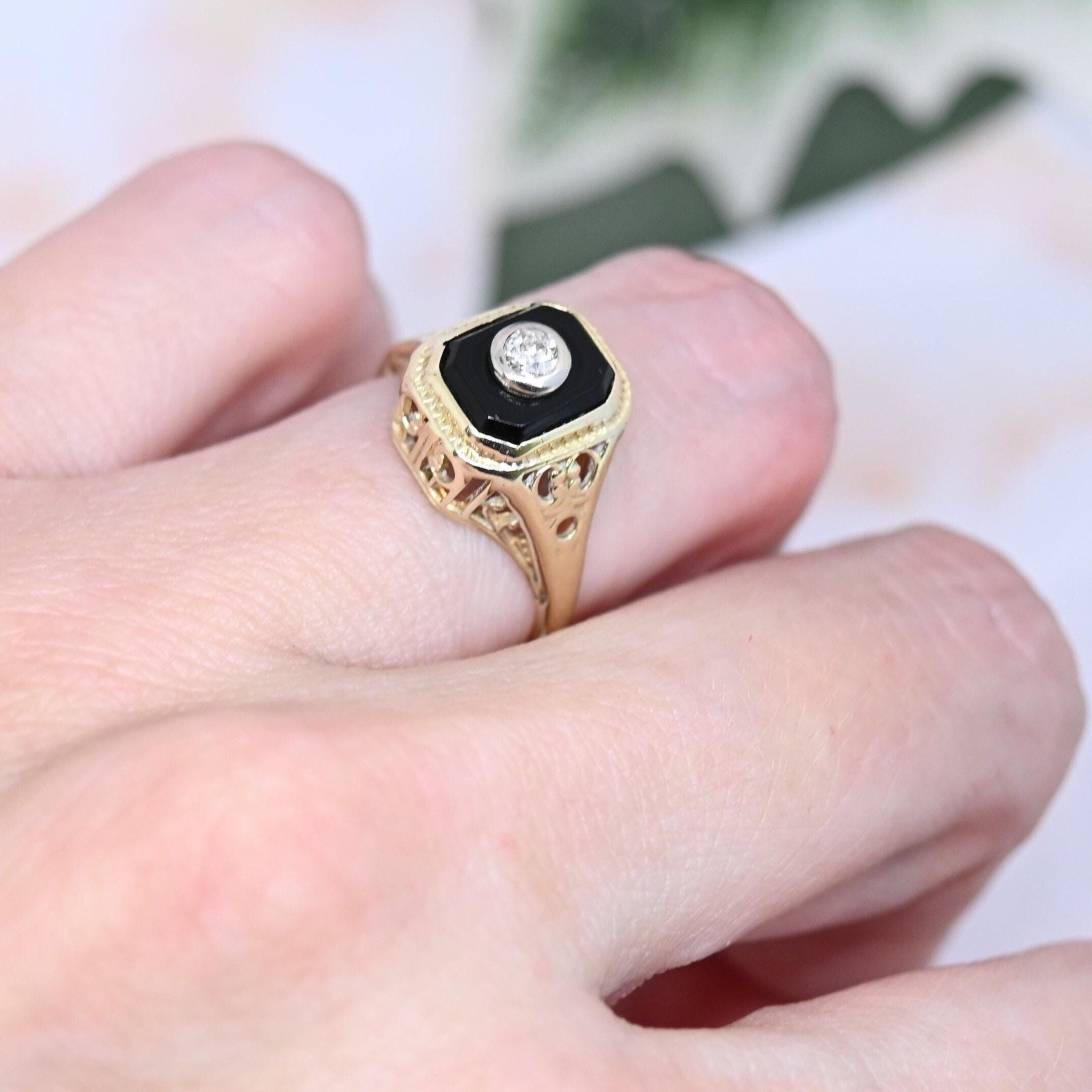 vintage onyx ring hawaiian jewelry 925刻印 vintage onyx ring hawaiian jewelry 925刻印 vintage onyx ring