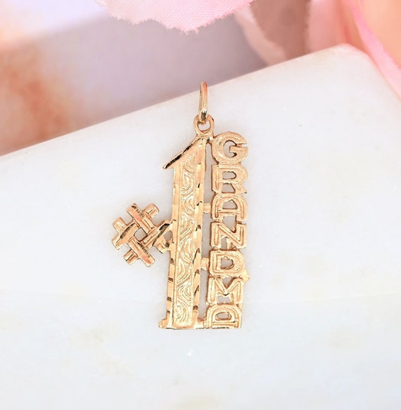 Grandma pendant gold sale