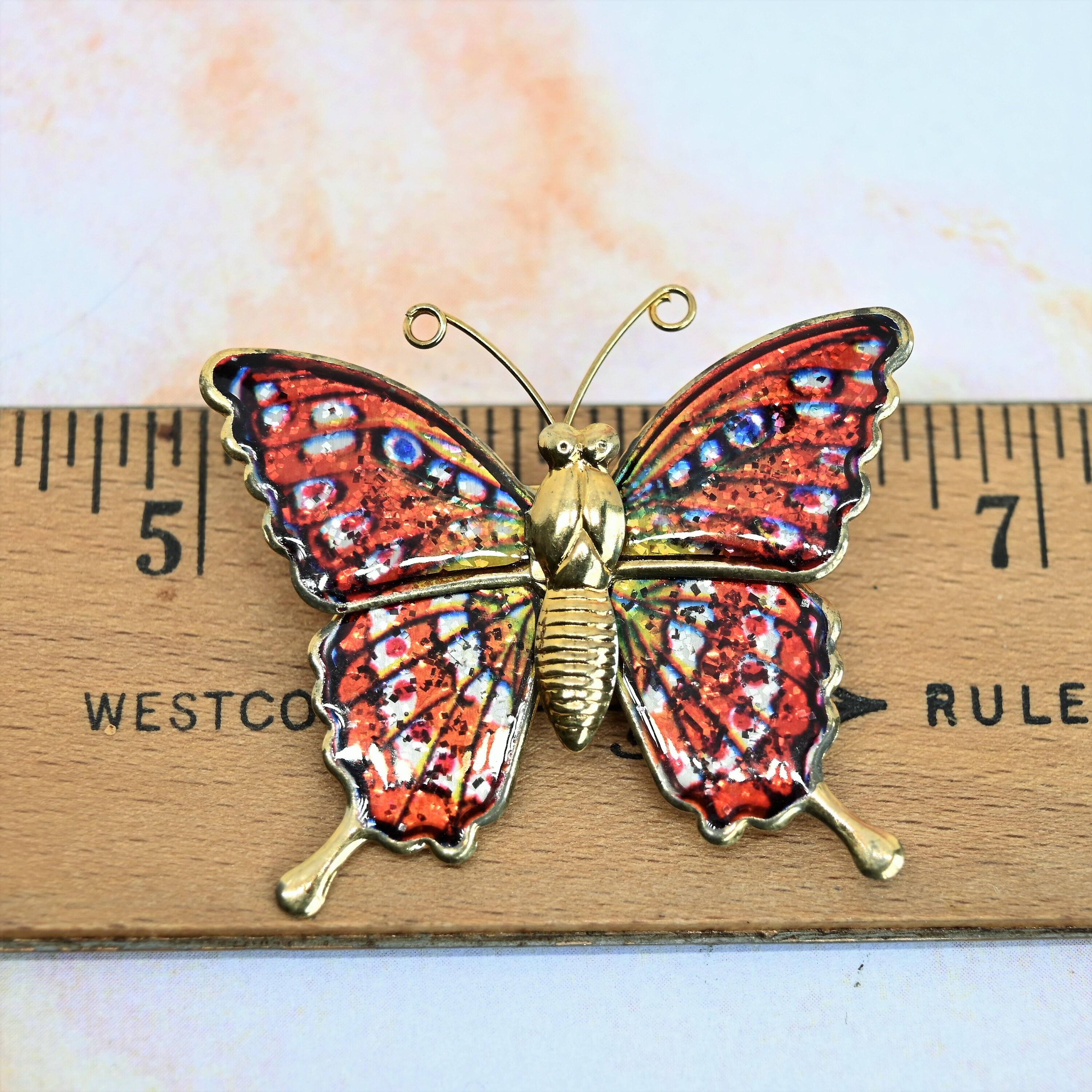 Rainbow Butterfly Pins, Vintage Butterfly Pins, Firefly Pins, Butterfly  Gift, Summer Jewelry, Insect Brooch, Butterfly Jewelry P237 