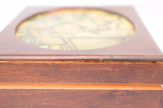 木製フンメル オルゴール Hummel イタリア製 ジュエリーボックス 木製