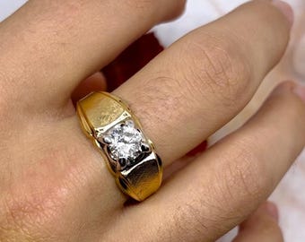 【HYERES LOR】23SS★ Essence 14K Combi WB Layered Ring(Male) f9cba2d6-1532-4ea7-b7a9-
