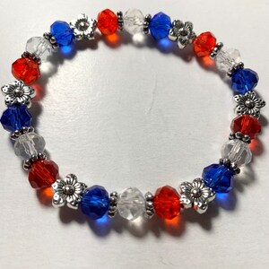 4th of July bracelet