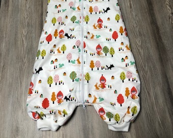 Schlafsack mit Beinen zum laufen Babys Kinder Größe 150 130 110 90 70 cm Baumwolle 100%