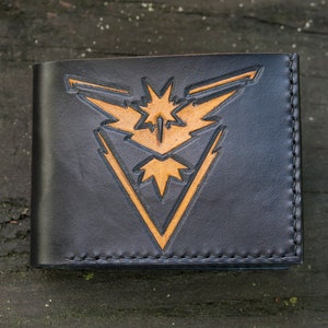 PokemonGO Tam Instinct Leder Brieftasche