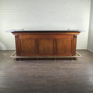 21761 Empire Bar Counter Mahonie 2,77 m