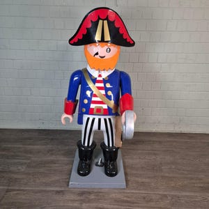 26659 Dekoration Playmobil Pirat XXL 1,63 m um das Jahr 2004 gefertigt