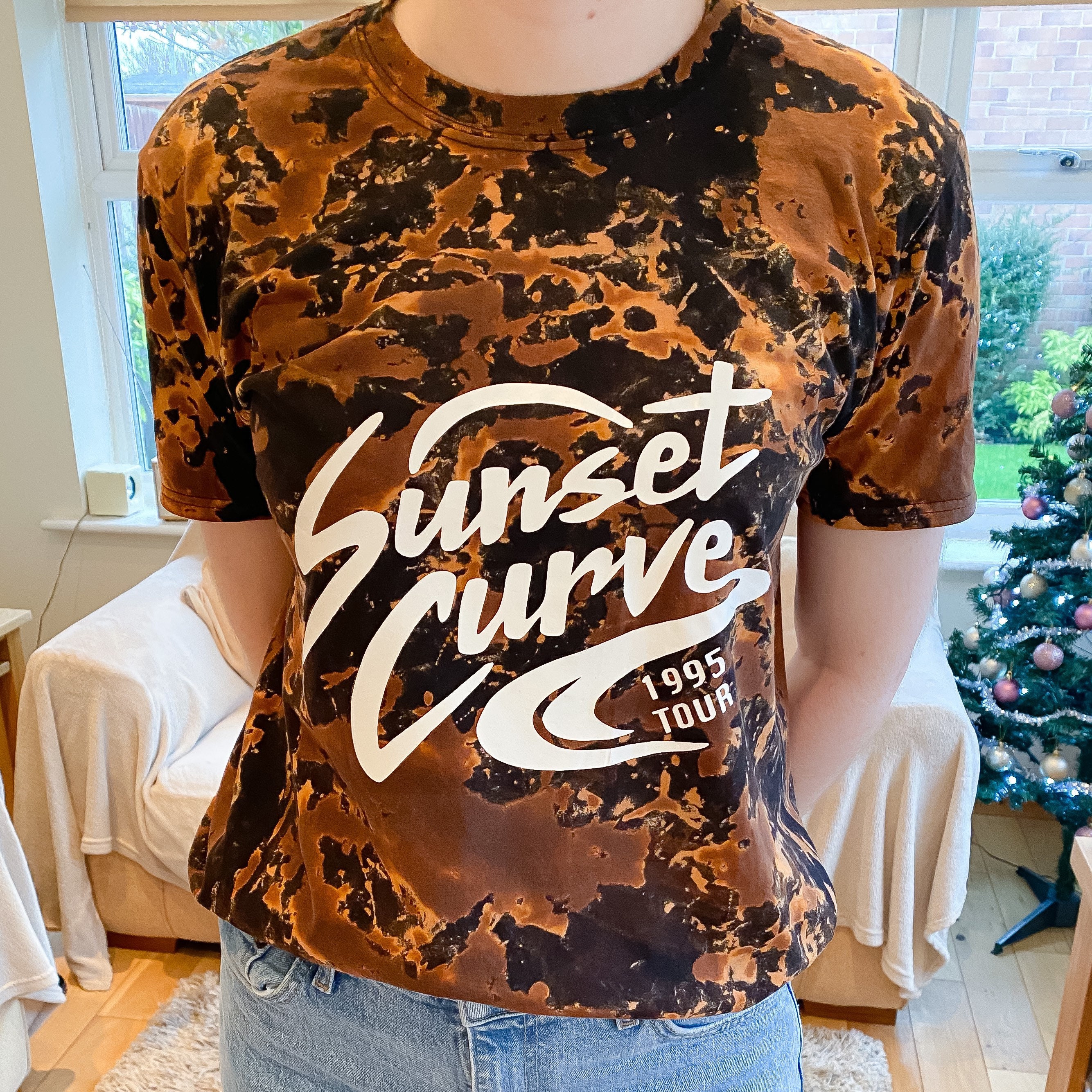 Sunset Curve Tour T-shirt 1995 With 