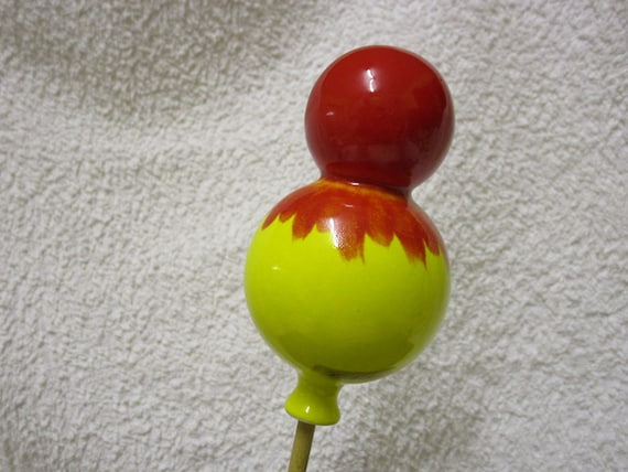 Rosenkugel Aus Keramik Gartenkugel Keramikkugel Etsy