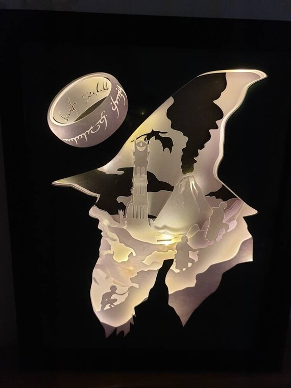 Shadow box for rings sale