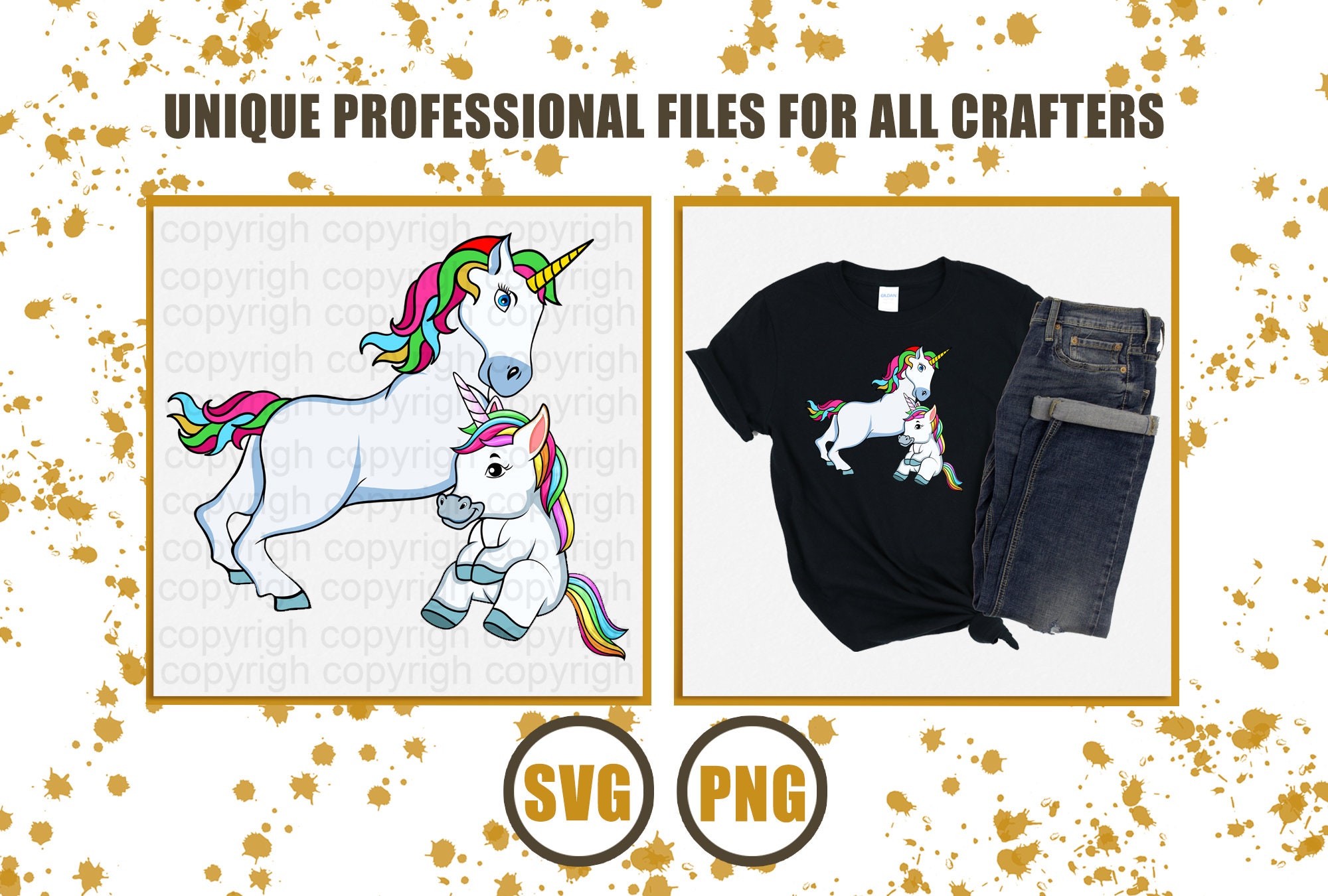 Download Dadacorn Unicorn SVG and PNG Father's Day SVG For Cricut ...