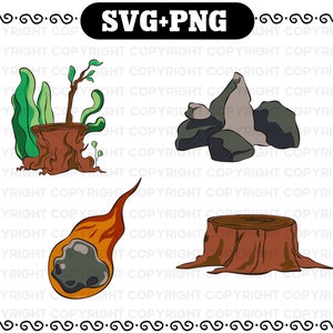 Dinosaur Elements Svg - Dinosaur VG - Dino Cut File - Dinosaur SVG Cutting Files