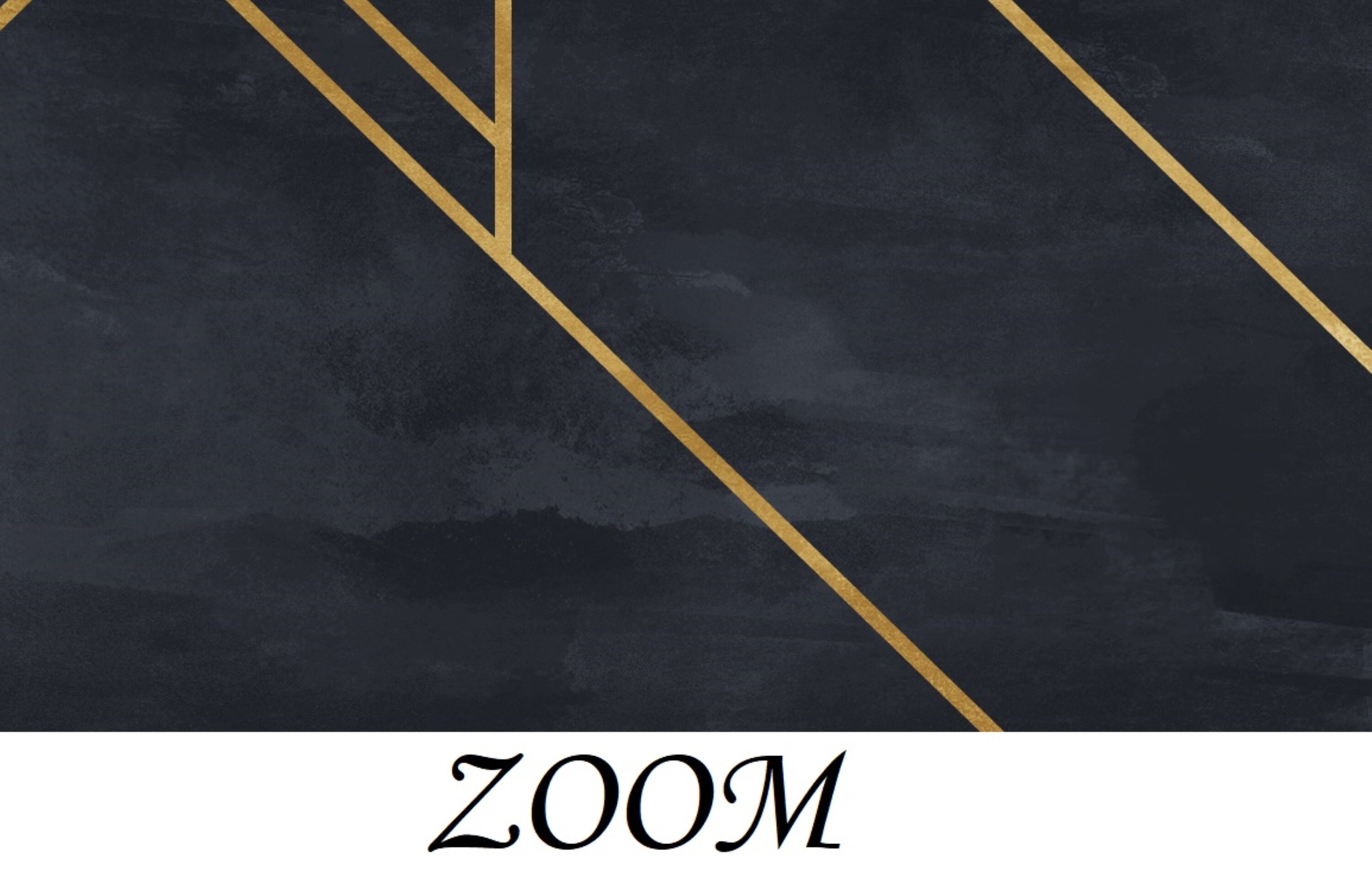 Dark Art Deco Wallpaper, Gold Lines Chevron Wallpaper, Navy Peel and