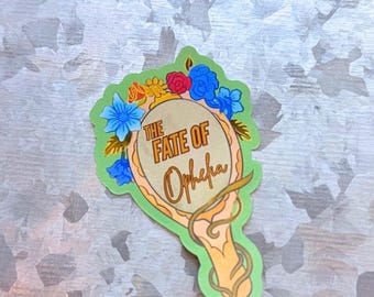 Fate of Ophelia waterproof sticker|Ophelia|