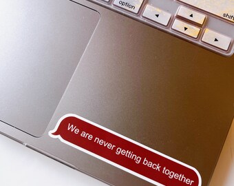 Texts from Tay-Pack of 1 or 3| text message sticker|waterproof sticker
