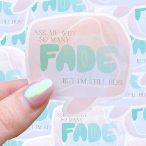 Karma fade waterproof sticker|waterproof sticker|pop culture