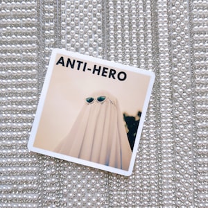 Anti hero ghost lifestyles photo waterproof sticker|anti hero sticker| ghost sticker