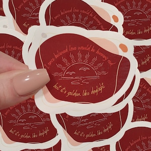 Daylight waterproof sticker
