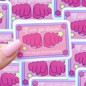 Protest sticker|feminist sticker|rights|social justice|waterproof sticker