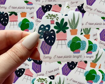 Waterproof plant sticker