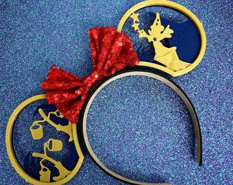 Sorcerer&#39;s Apprentice 3D Printed Mickey Ears (Gold or Silver)