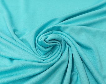 Viscose jersey turquoise145cm wide