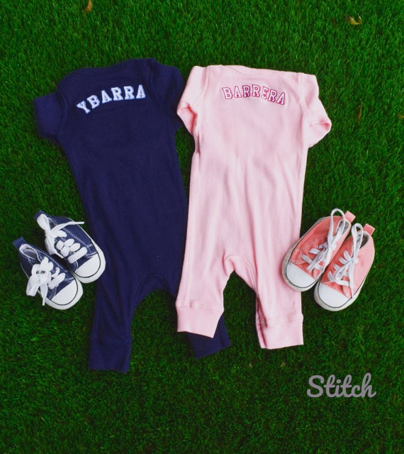 Monogrammed Baby Romper Customized Baby Shower Gift Coming Etsy Monogrammed Baby Romper Customized Baby Shower Gift Coming Etsy