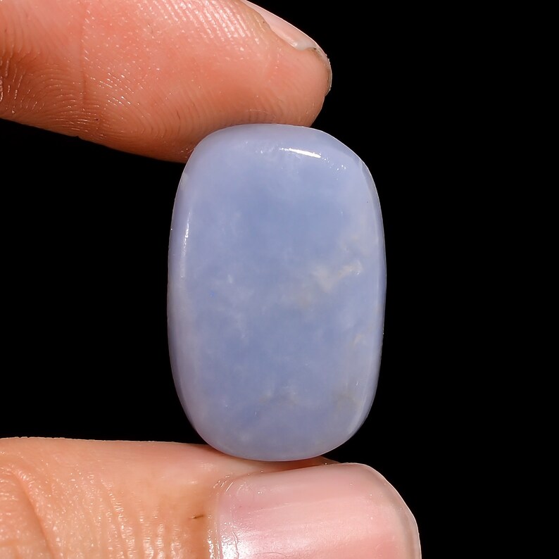 Multi Angelite Stone For Making Jewelry 21X14X5 mm B-2633 Attractive|13.5 Ct.|100/% Natural Angelite Radiant Shape Cabochon Loose Gemstone