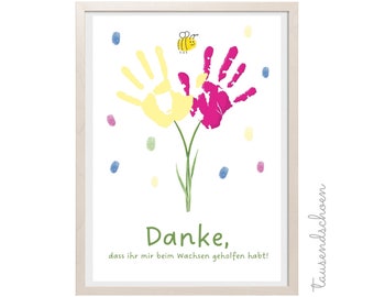 PDF Danke, Abschiedsgeschenk, Geschenk Erzieherinnen Kita, Kindergarten Erzieher, Dankesagen, Abschiedsgeschenk für Erzieherinnen,