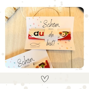 Modello di stampa Duplo regalo regalo per gli ospiti è bello che tu sia qui benvenuto matrimonio comunione battesimo matrimonio compleanno scuola fai da te