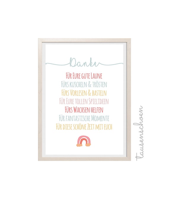 Pdf Self Print Abschiedsgeschenk Fur Erzieherin Abschied Etsy