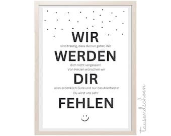 PDF - Cash gift, farewell gift, colleague, thank you, farewell, job change, pension