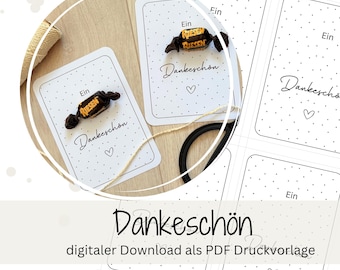 PDF - Saying Thank You Thank You Giant Thank You Storck Giant Little Something Chocolate Attention Small Thank You Template to Print