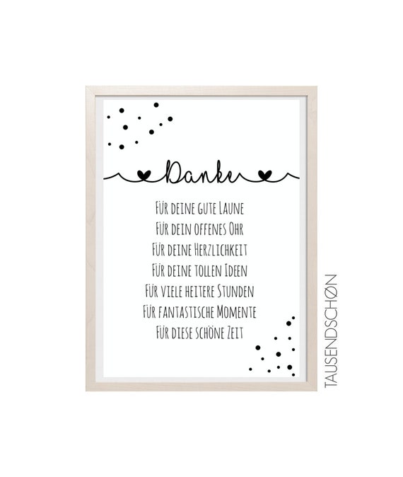 PDF Self Print Danke Abschiedsgeschenk Geschenk Rente Etsy.de