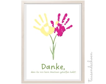 PDF Danke, Abschiedsgeschenk, Geschenk Erzieherinnen Kita, Kindergarten Erzieher, Dankesagen, Abschiedsgeschenk für Erzieherinnen,