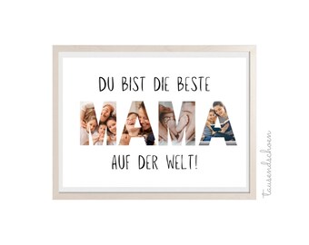 Geschenk für Mama Muttertagsgeschenk Geburtstagsgeschenk Mama Mutter personalisiert