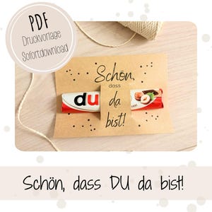 Duplo Utskrivbar Presentgåva Trevligt att ha dig här Välkommen Bröllop Nattvard Dop Bröllop Födelsedag Skola DIY