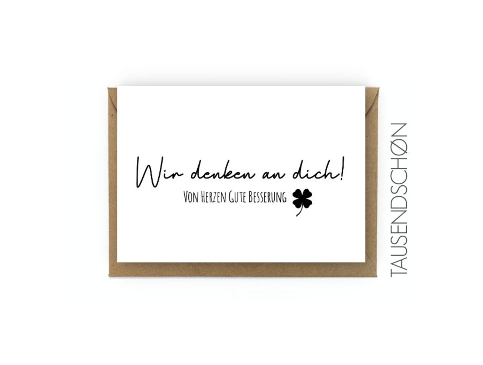 Karte Gute Besserung Wir denken an dich Gesundheit Geschenk - Etsy