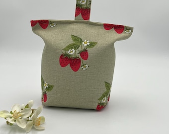 Strawberry Door Stop, Sophie Allport, Summer Decor, Filled