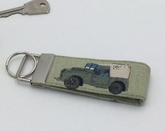 4 x 4 Vehicle Key Fob, Farm Truck Key Ring, Sophie Allport Design