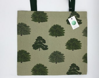 Trees Shopping Tote Bag with Long Handles, Sophie Allport Design