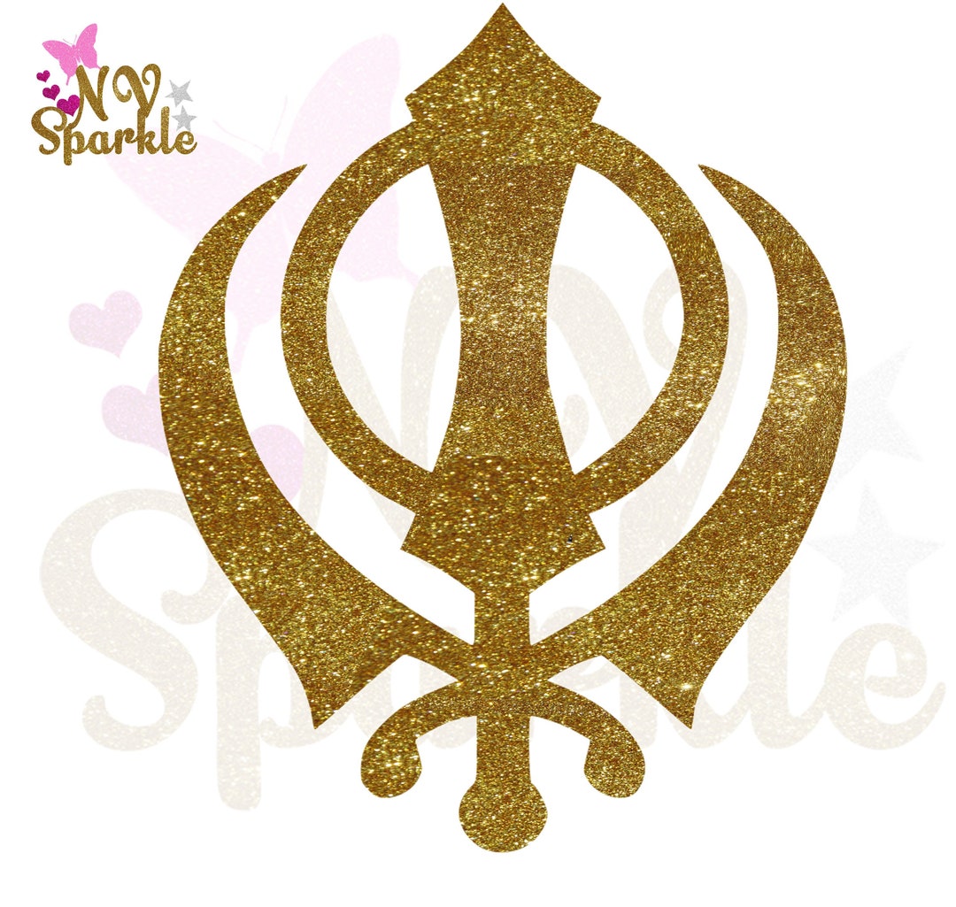 Khanda SIKH Thermostick Applied Pattern - Etsy