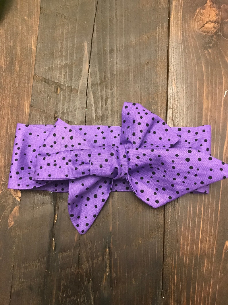 Halloween baby girl headwraps