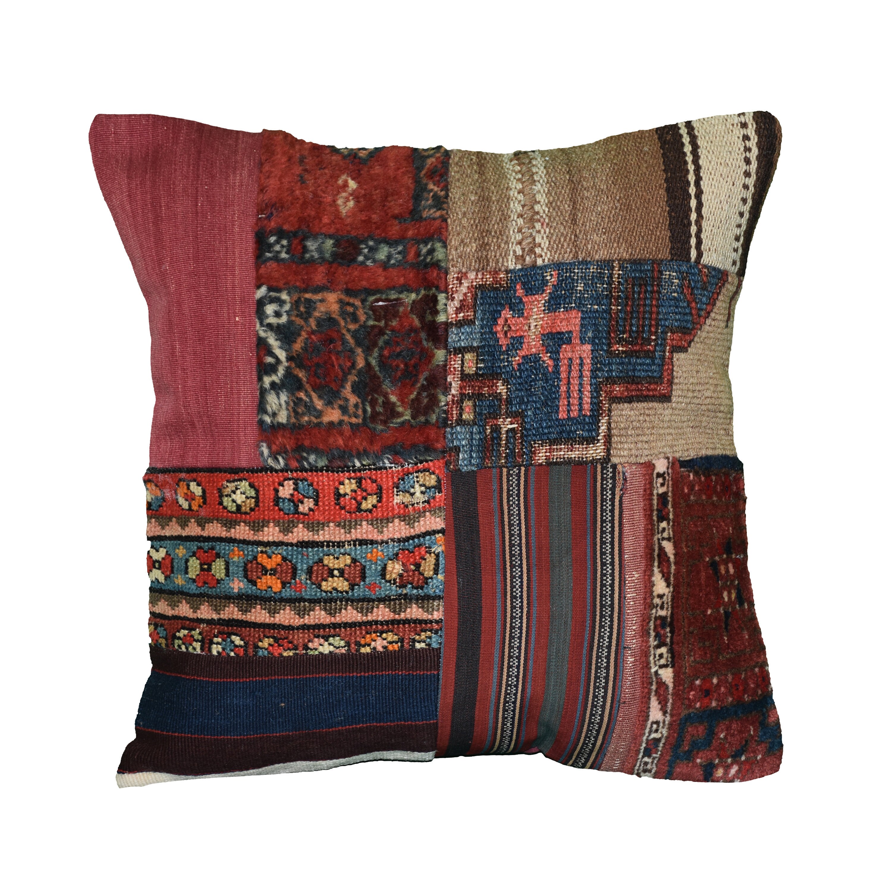 Couverture Antique d'oreiller Ethnique de Tapis-Pa003