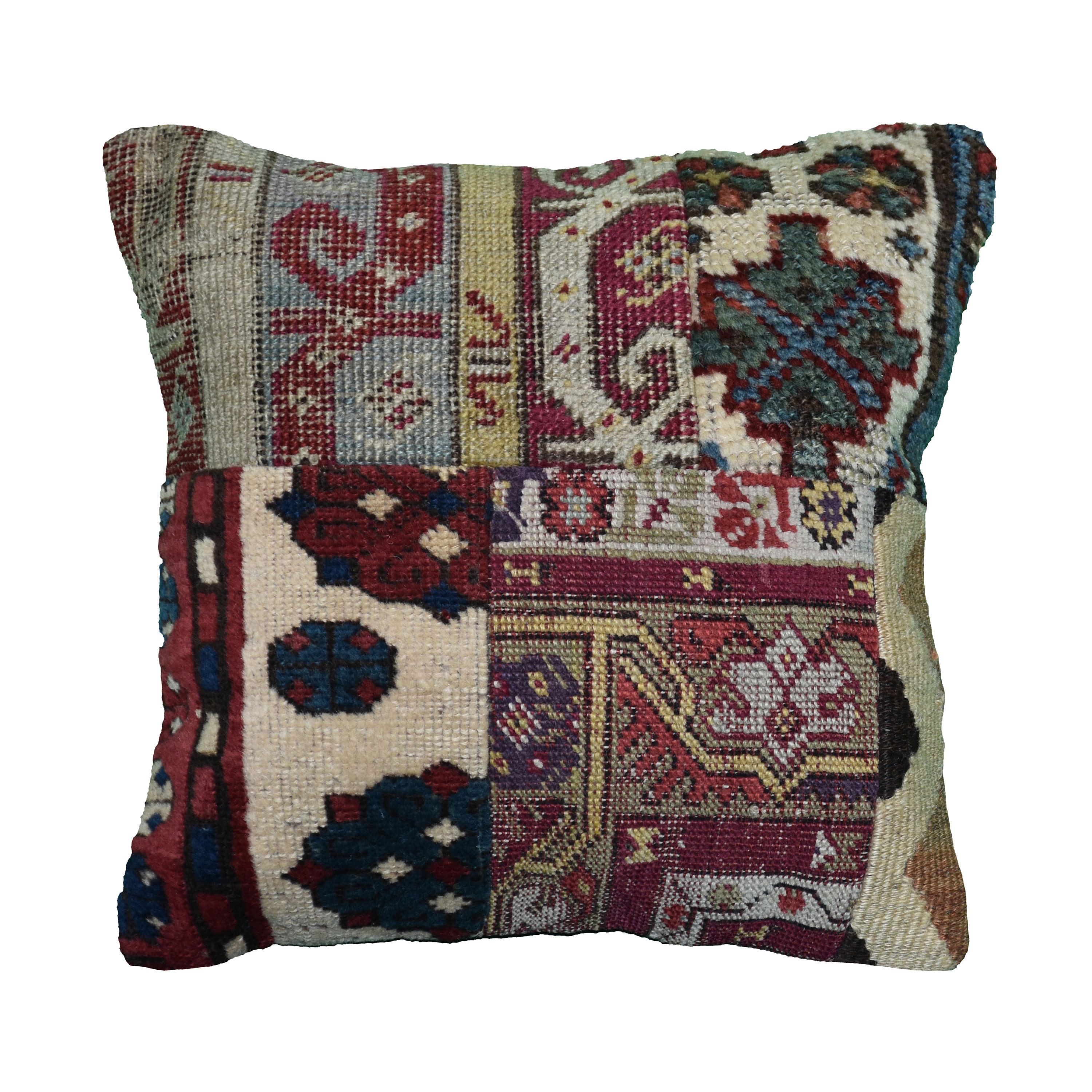 Couverture d'oreiller Ethnique Antique de Tapis-Pa012