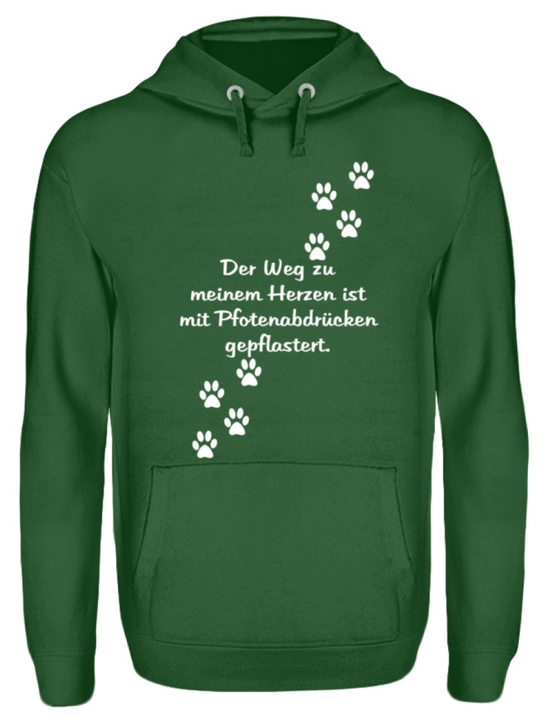 Limited edition ie dog paws-unisex hooder
