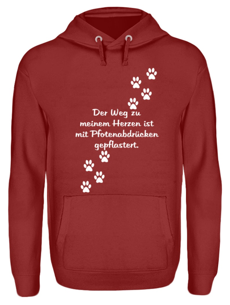 Limited edition ie dog paws-unisex hooder