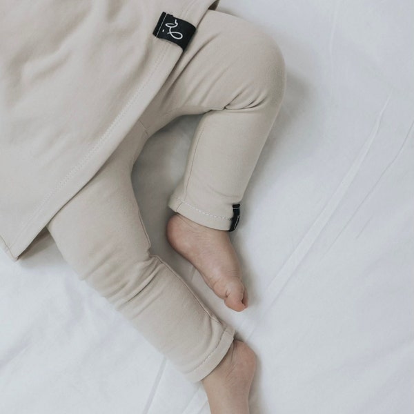 Leggins, Hellbeige, Kinderhose, Cozy