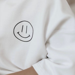 Oversize T-Shirt Smile, T-Shirt, Shirt, Children's T-Shirt image 4